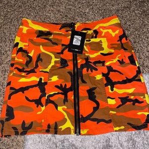 camo skirt